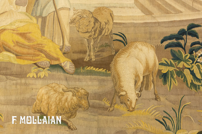 A Very Fine Figurative Antique Tapestry n°:50978677